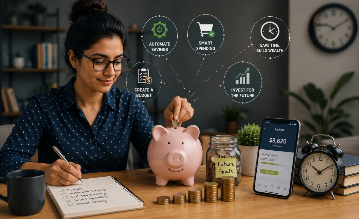 How to Save More Without Spending Hours Managing Your Finances: Smart Money Habits for Busy Professionals