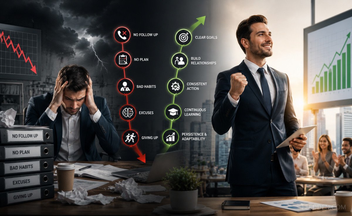 Why Salespeople Fail: Habits of Top Performers & Success Strategies