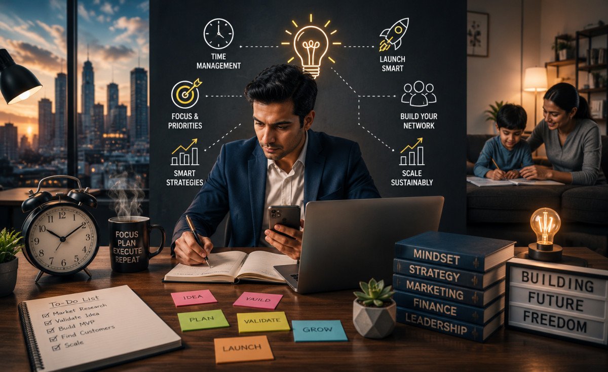 The Complete Guide to Entrepreneurship for Beginners for busy people