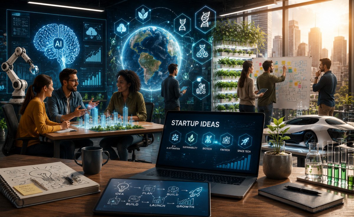 Top 25 Startup Ideas in 2026 and How to Turn Them Into Successful Businesses