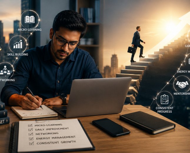 How to Grow Your Career When You Have a Busy Full-Time Job