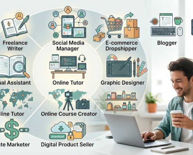 Top 10 Home-Based Online Business Ideas for Beginners