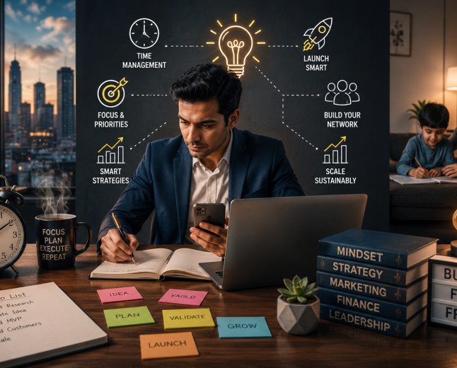 The Complete Guide to Entrepreneurship for Beginners for busy people
