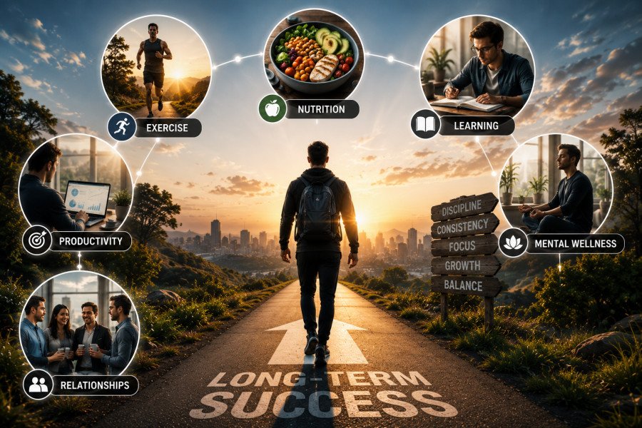 The Ultimate Guide to Building Long-Term Success Through Healthy Habits