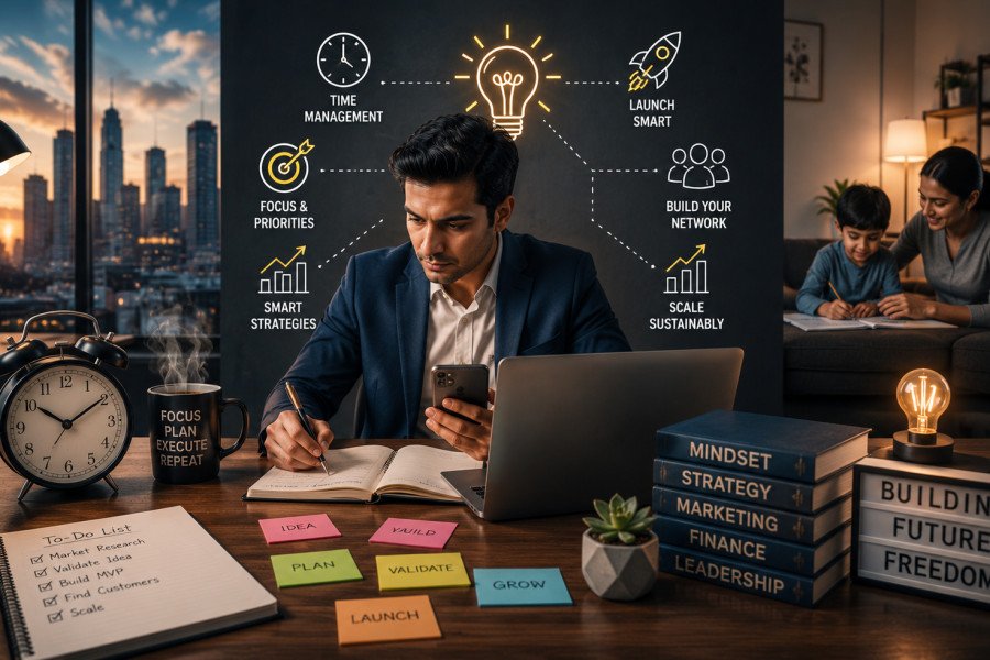 The Complete Guide to Entrepreneurship for Beginners for busy people