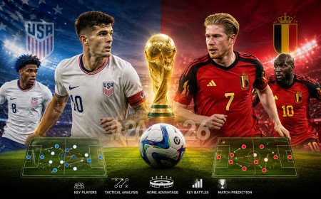 USMNT vs Belgium at the 2026 FIFA World Cup: Preview, Key Battles, Predictions & Tactical Analysis
