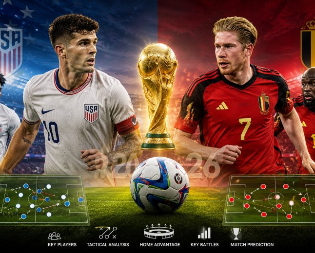 USMNT vs Belgium at the 2026 FIFA World Cup: Preview, Key Battles, Predictions & Tactical Analysis